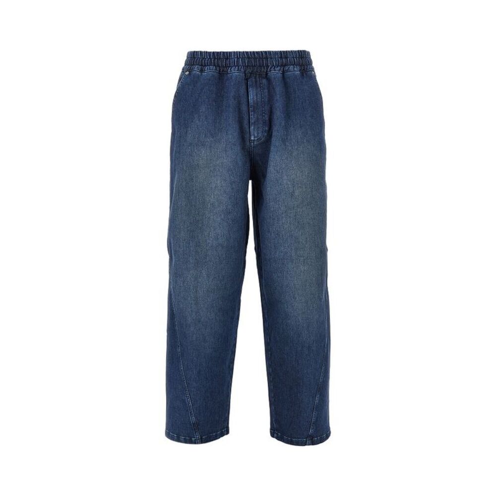 Emporio Armani Men Stretch Denim Loose Fit Pants